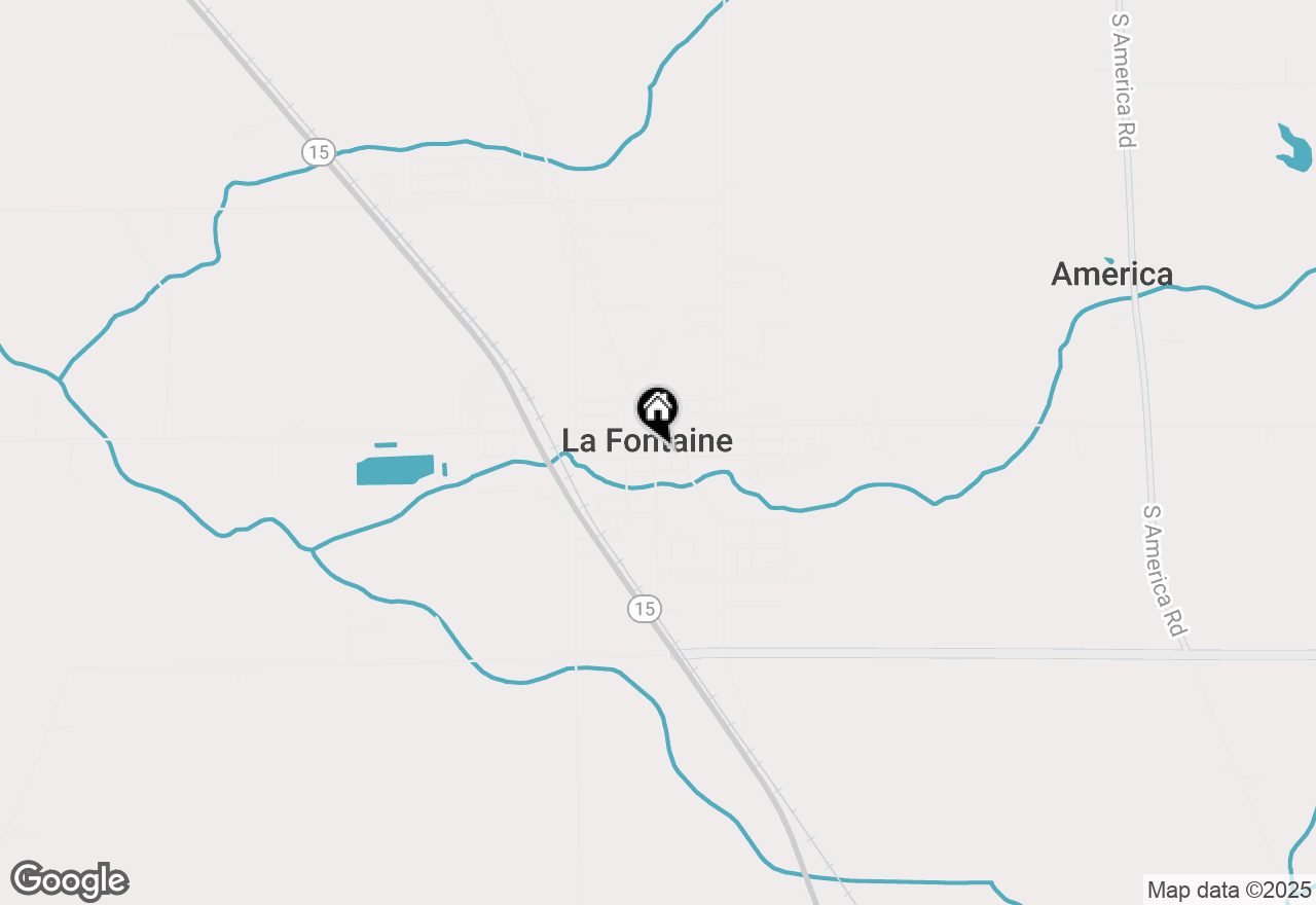 Map of 22 W Branson Street, Lafontaine, IN 46940