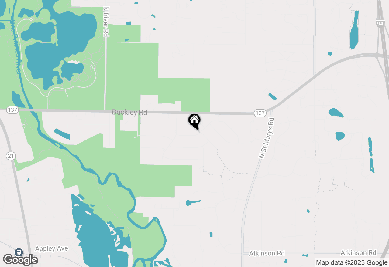 Map of 15360 W Clover Lane, Libertyville, IL 60048