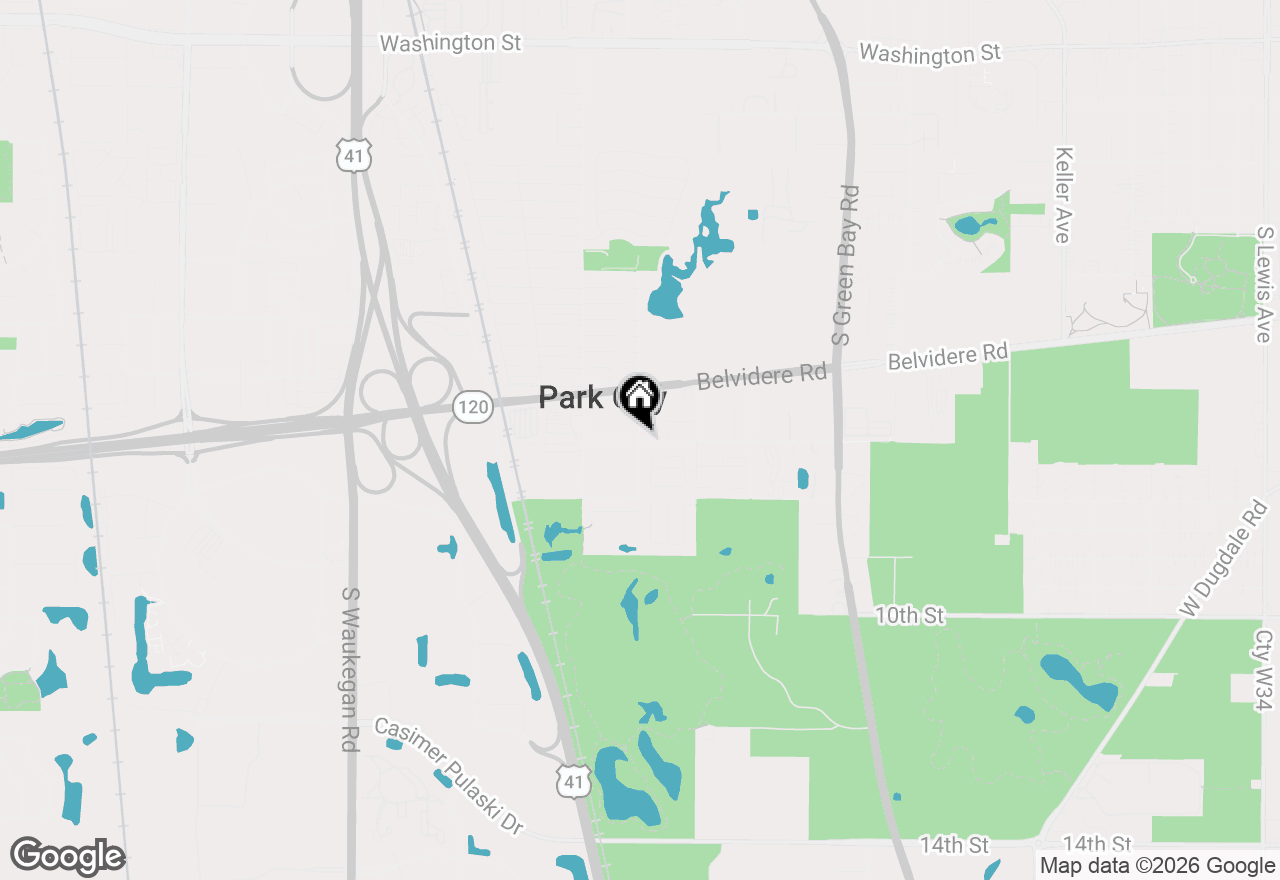 Map of 3298 7th Street, Park City, IL 60085