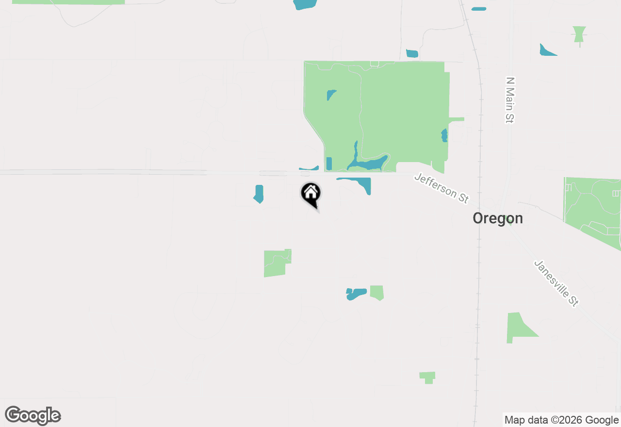 Map of 280 Drumlin Circle, Oregon, WI 53575