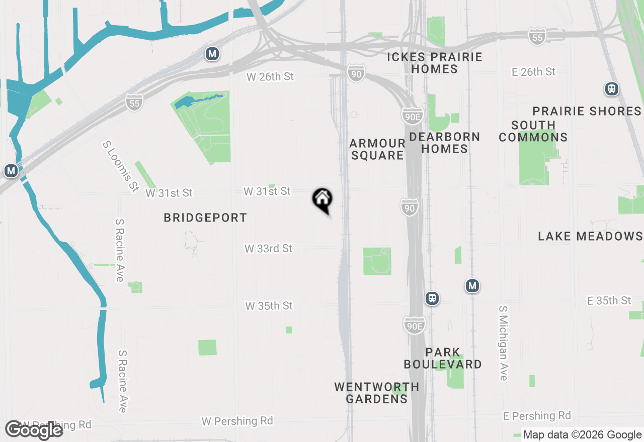 Map of 3201 S Normal Avenue #2F, Chicago, IL 60616