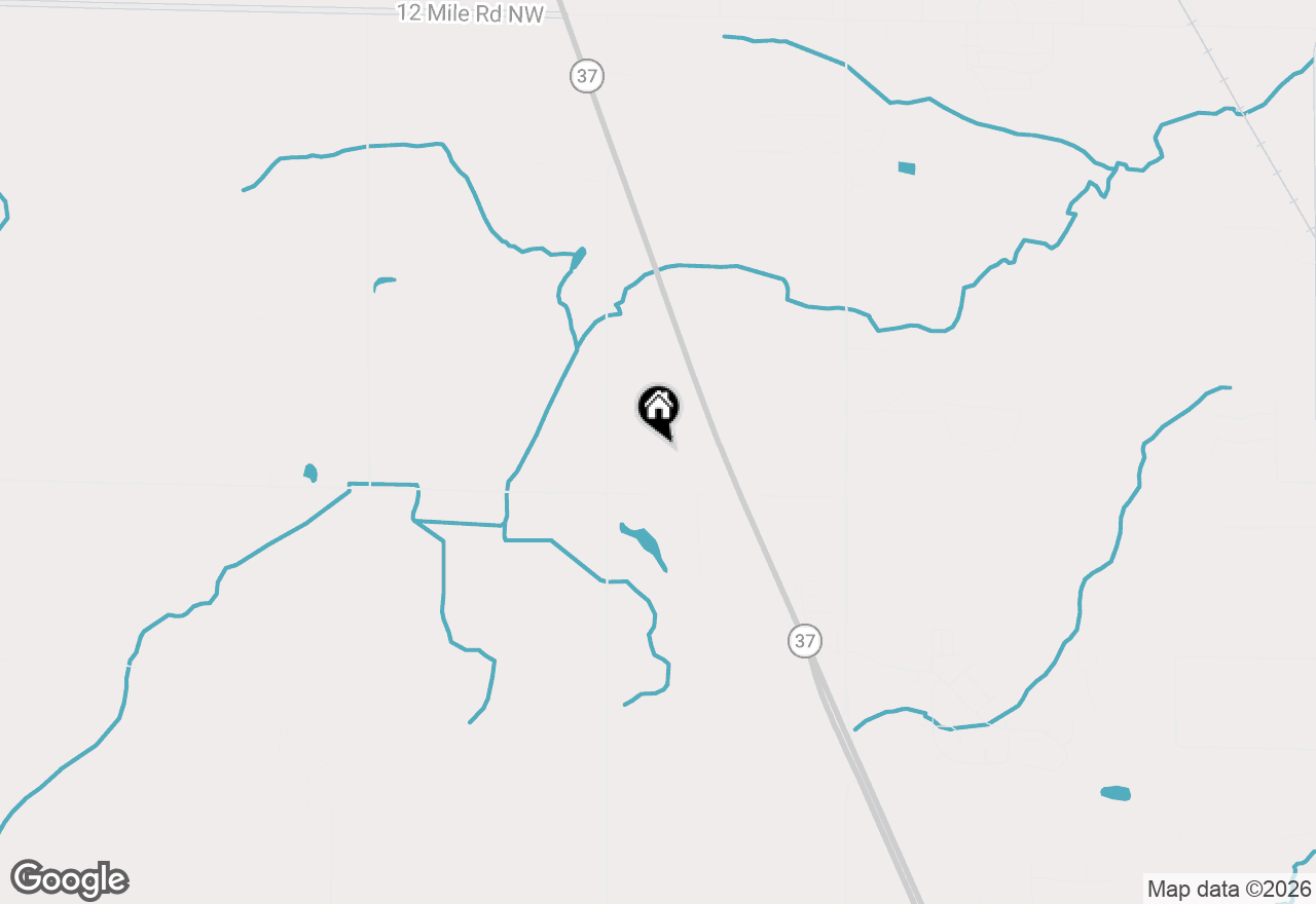 Map of 9270 Baumhoff Avenue Nw, Sparta, MI 49345