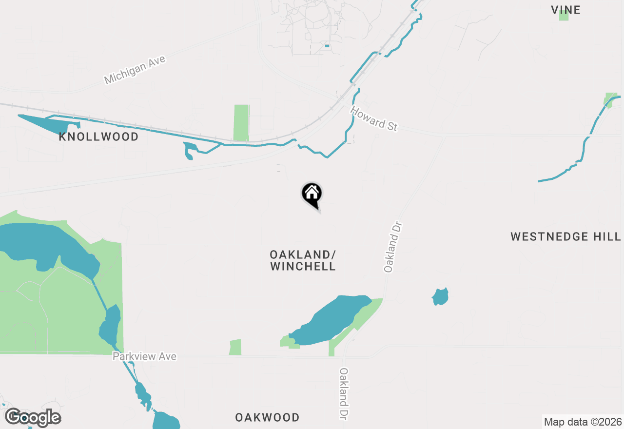 Map of 2222 Aberdeen Drive, Kalamazoo, MI 49008
