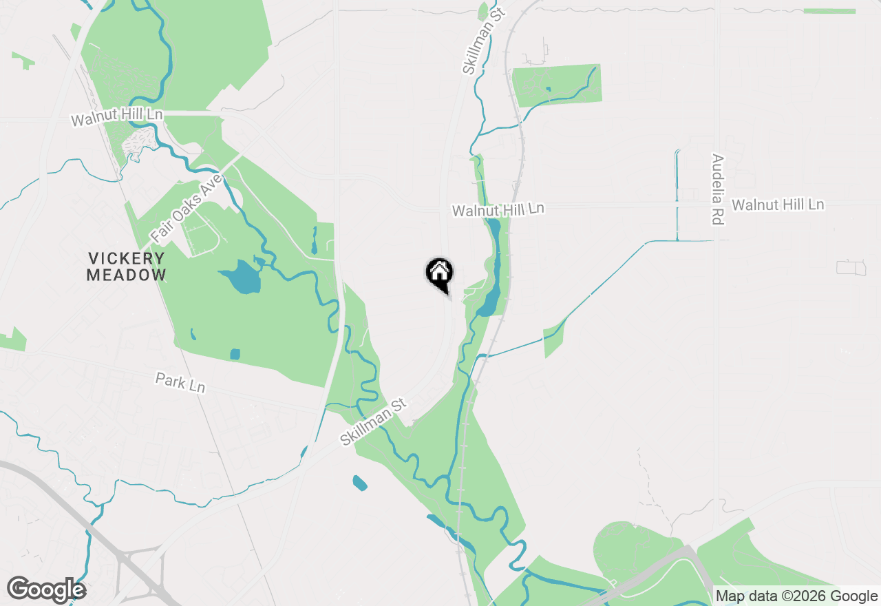 Map of 7018 Blackwood Drive, Dallas, TX 75231