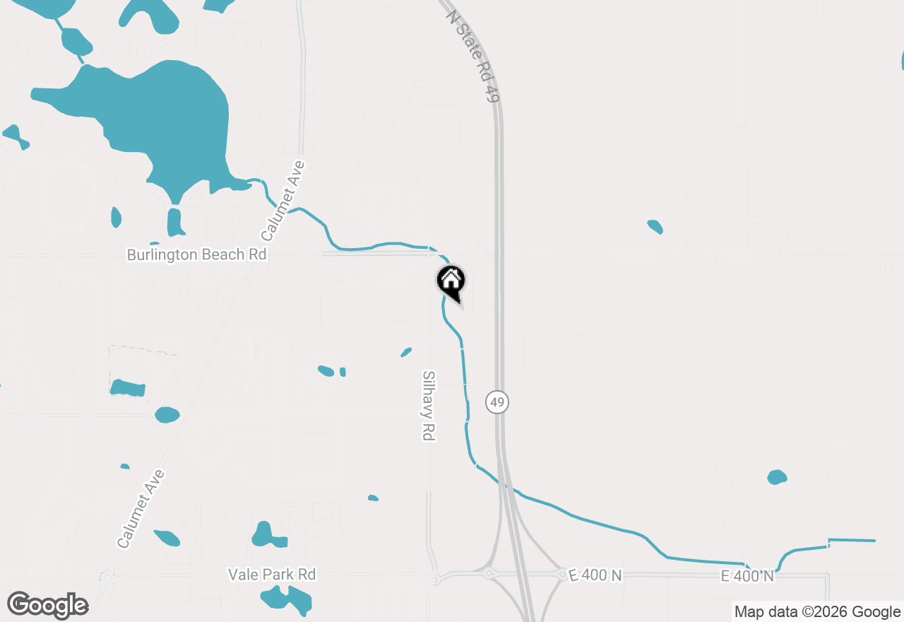 Map of 3911 Crown Drive, Valparaiso, IN 46383