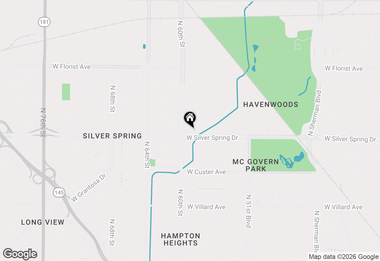 Map of 5735 W Thurston Ave, Milwaukee, WI 53218