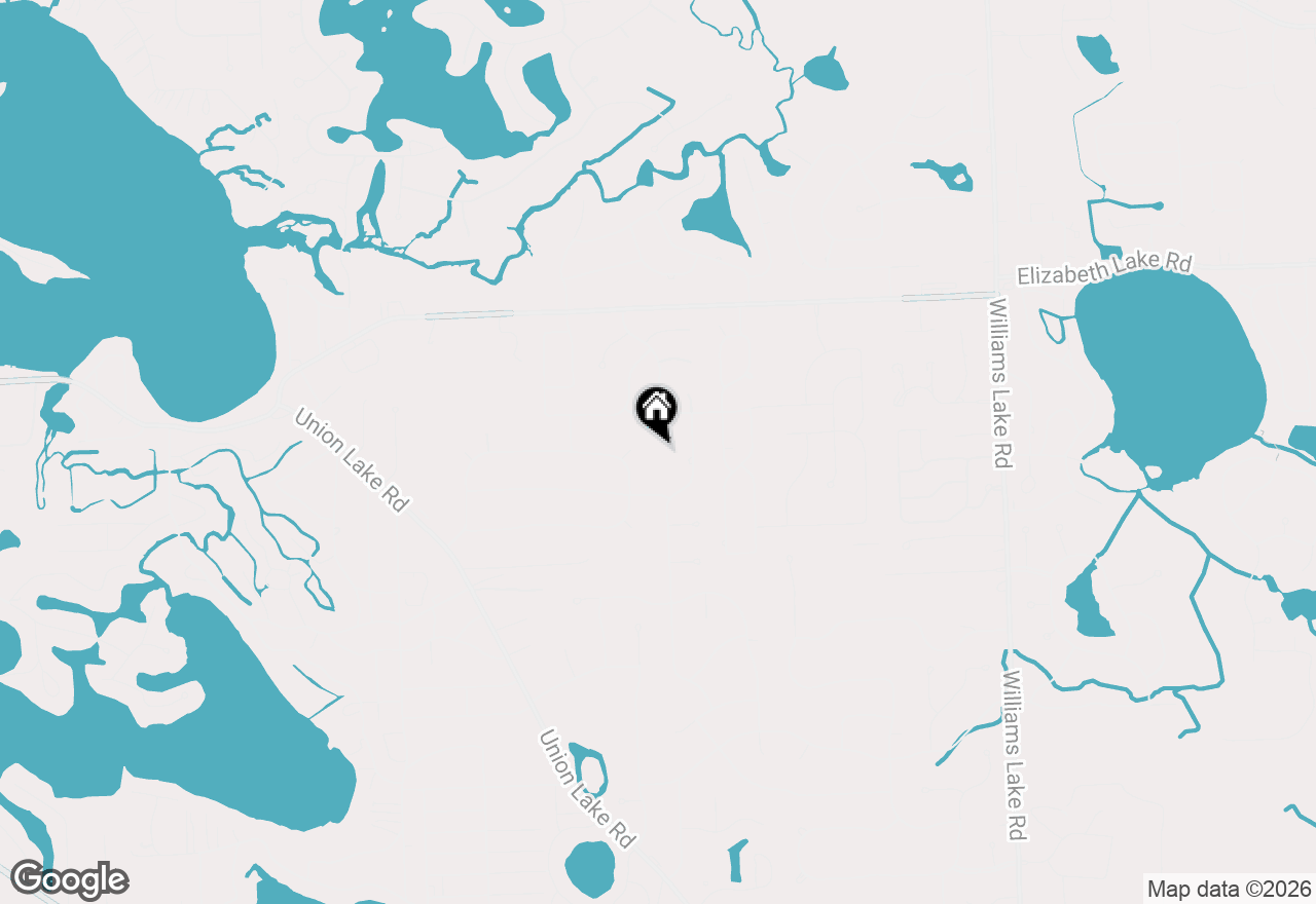 Map of 252 Granada Drive, White Lake, MI 48386