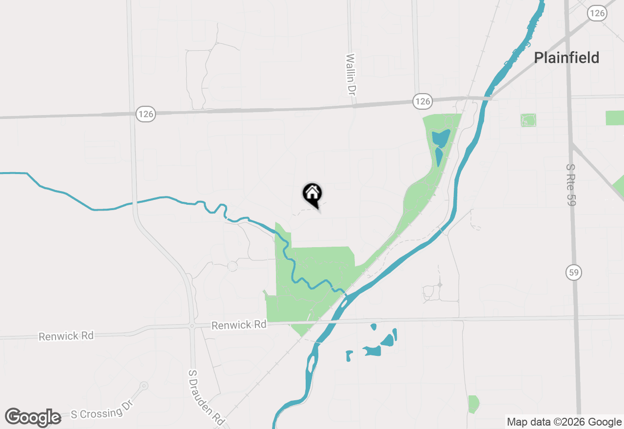 Map of 24914 W Illini Drive, Plainfield, IL 60544