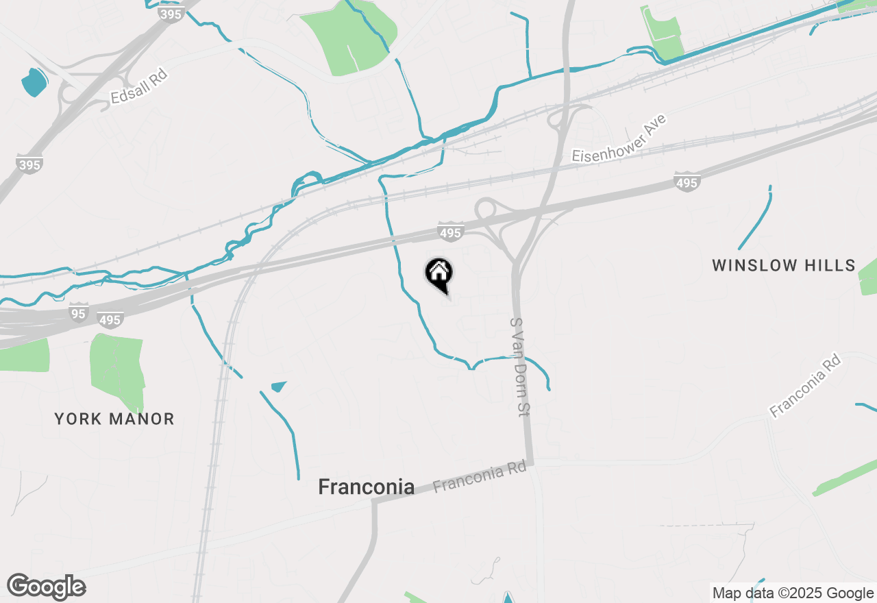 Map of 6045 Terrapin Place #303, Alexandria, VA 22310