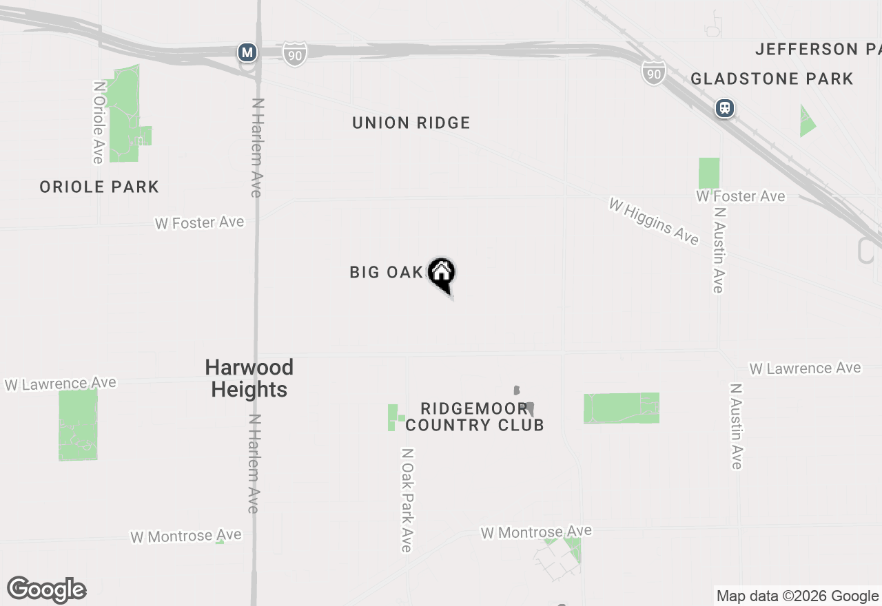 Map of 4916 N Rutherford Avenue, Chicago, IL 60656