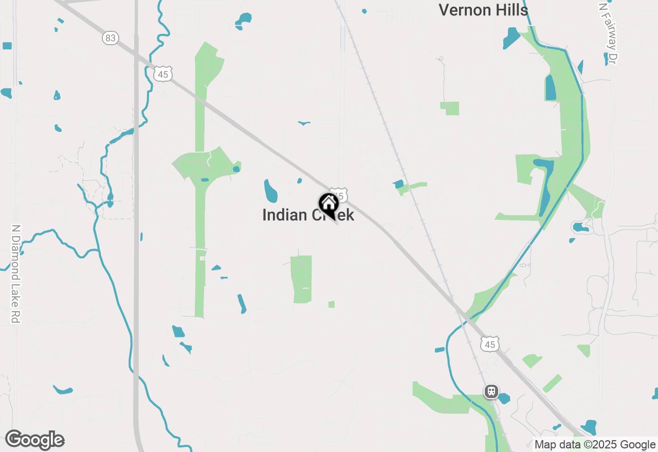 Map of 49 Valley Road, Indian Creek, IL 60061