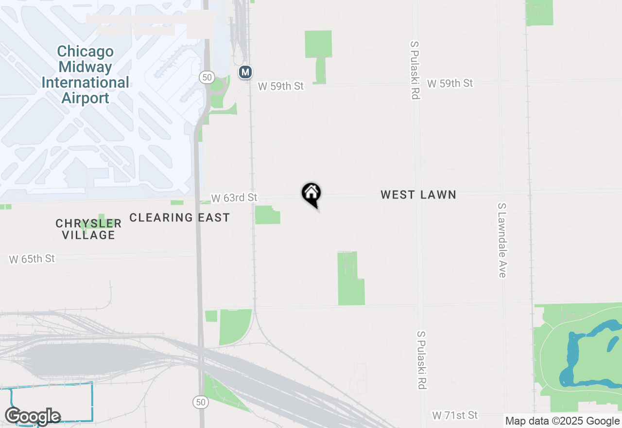 Map of 6339 S Kostner Avenue, Chicago, IL 60629