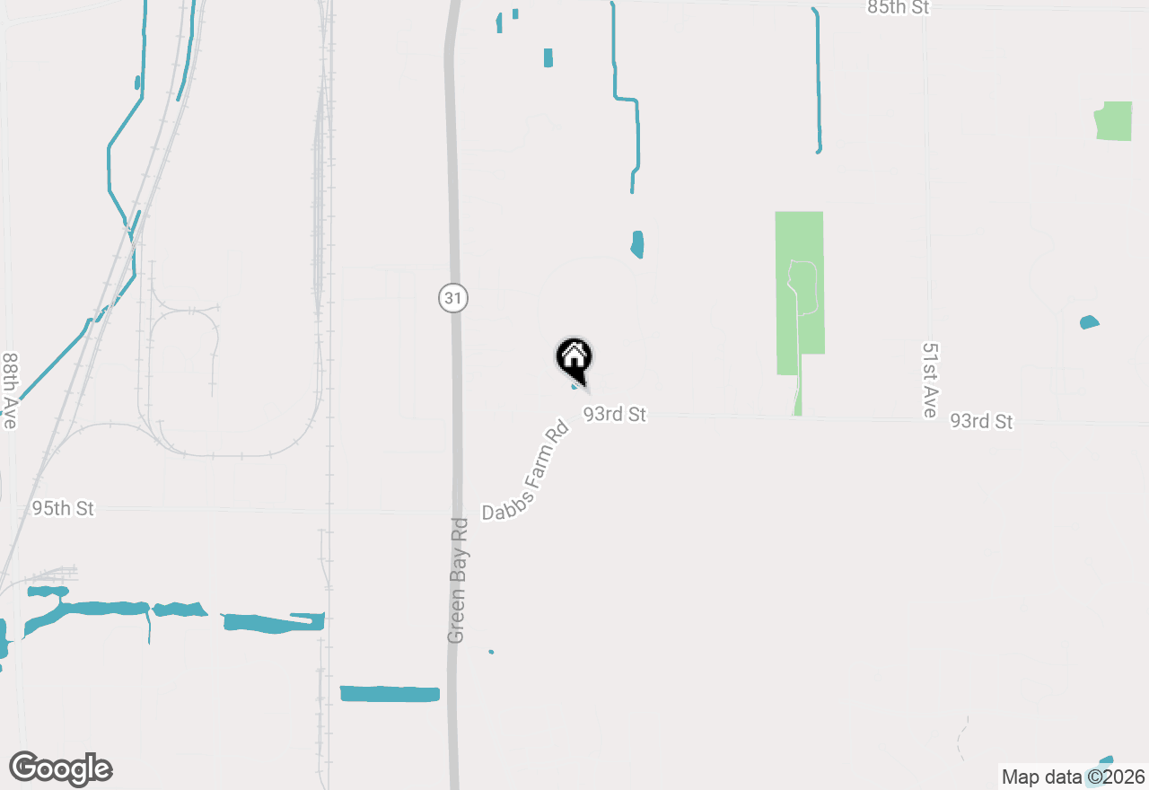 Map of 9296 Creekside Cir #212, Pleasant Prairie, WI 53158