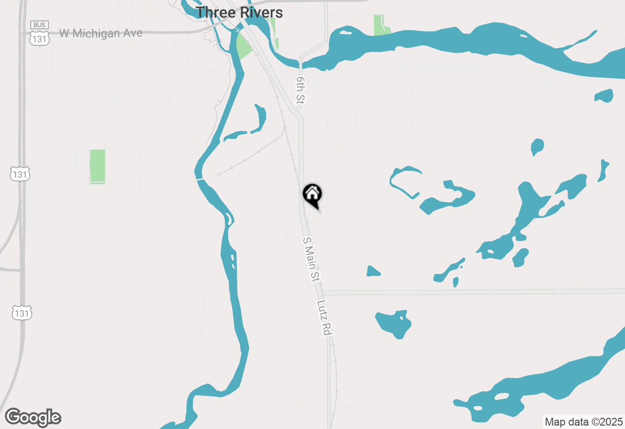 Map of 1209 7th Street, Three Rivers, MI 49093