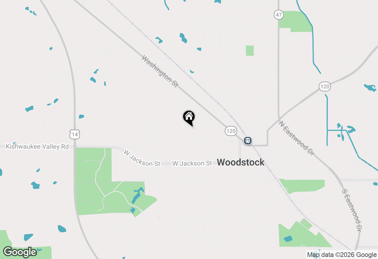 Map of 400 Becking Avenue, Woodstock, IL 60098