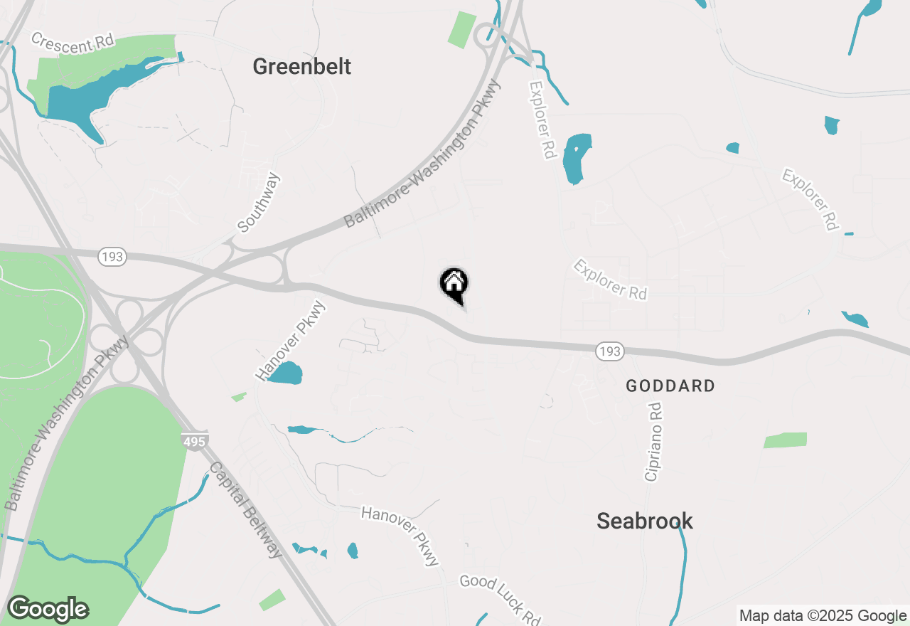 Map of 8113 Mandan Terrace, Greenbelt, MD 20770