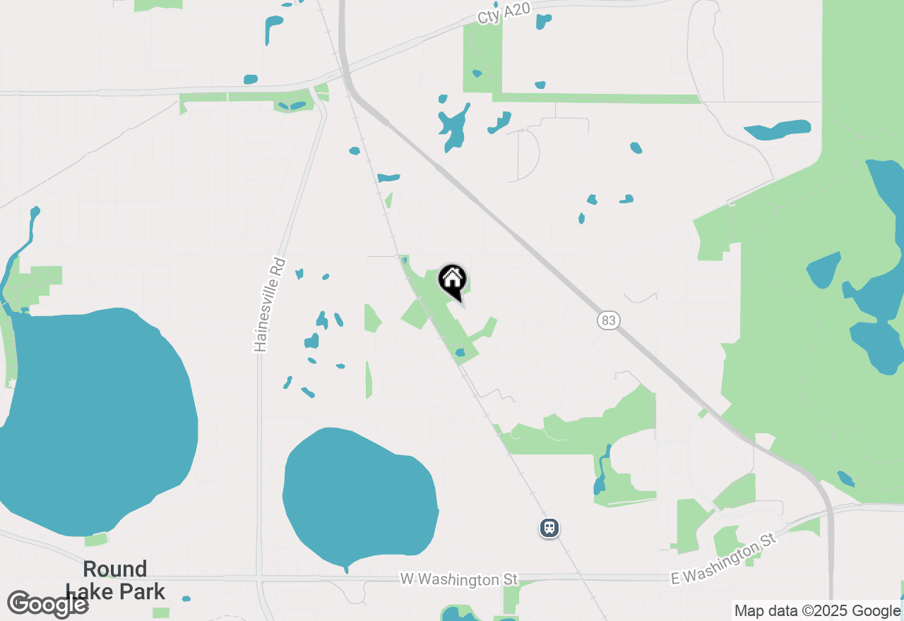 Map of 1349 Amherst Court, Grayslake, IL 60030
