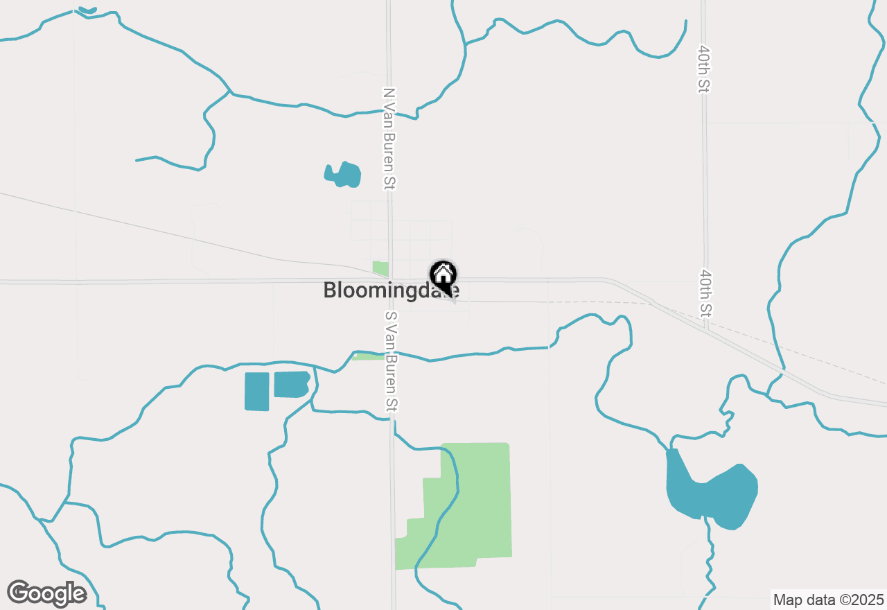Map of 110 S May Street, Bloomingdale, MI 49026