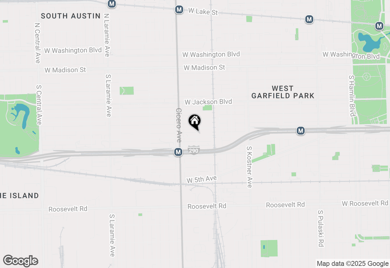 Map of 4700 W Harrison Street, Chicago, IL 60644