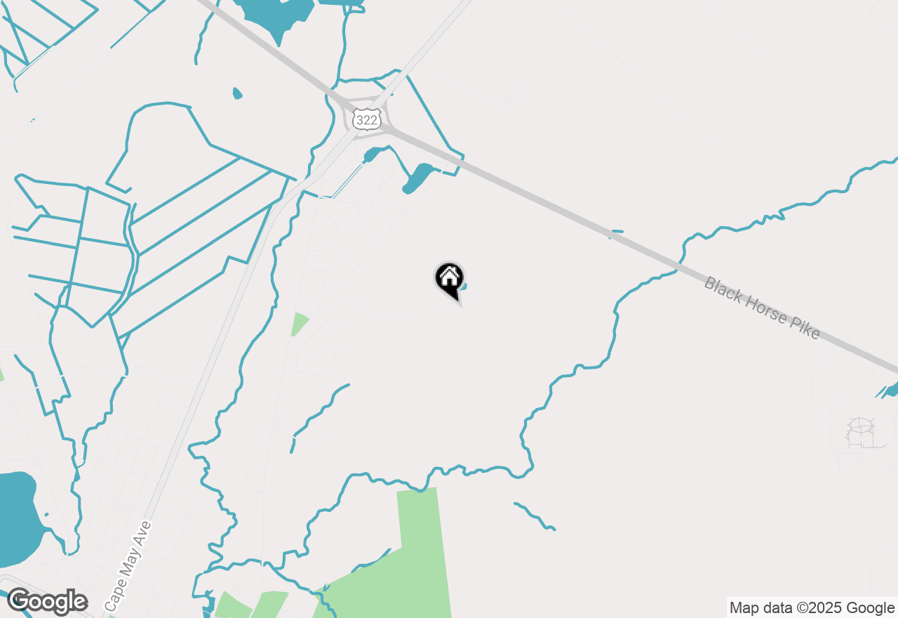 Map of 125 Keller Way, Mays Landing, NJ 08330