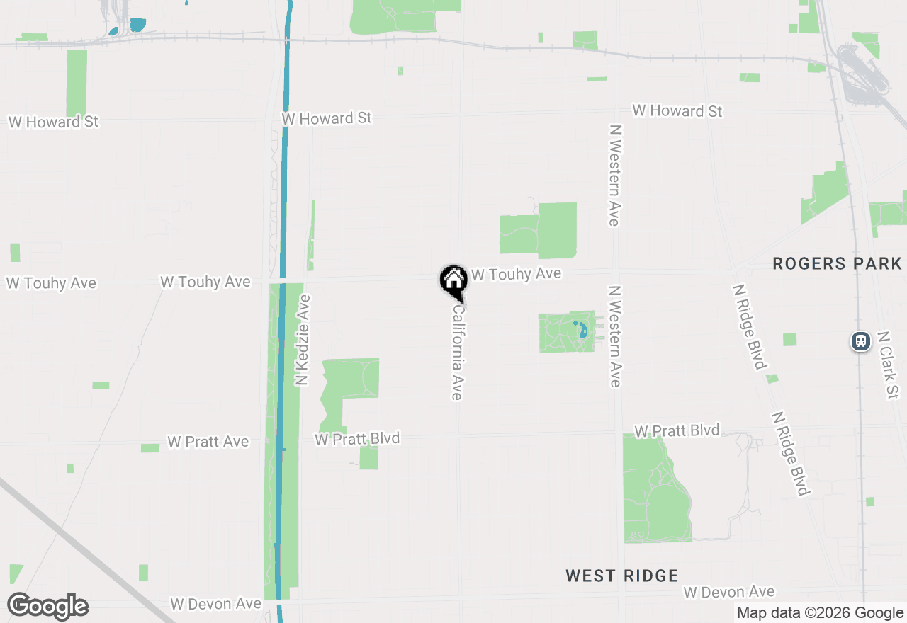 Map of 2804 W Estes Avenue, Chicago, IL 60645