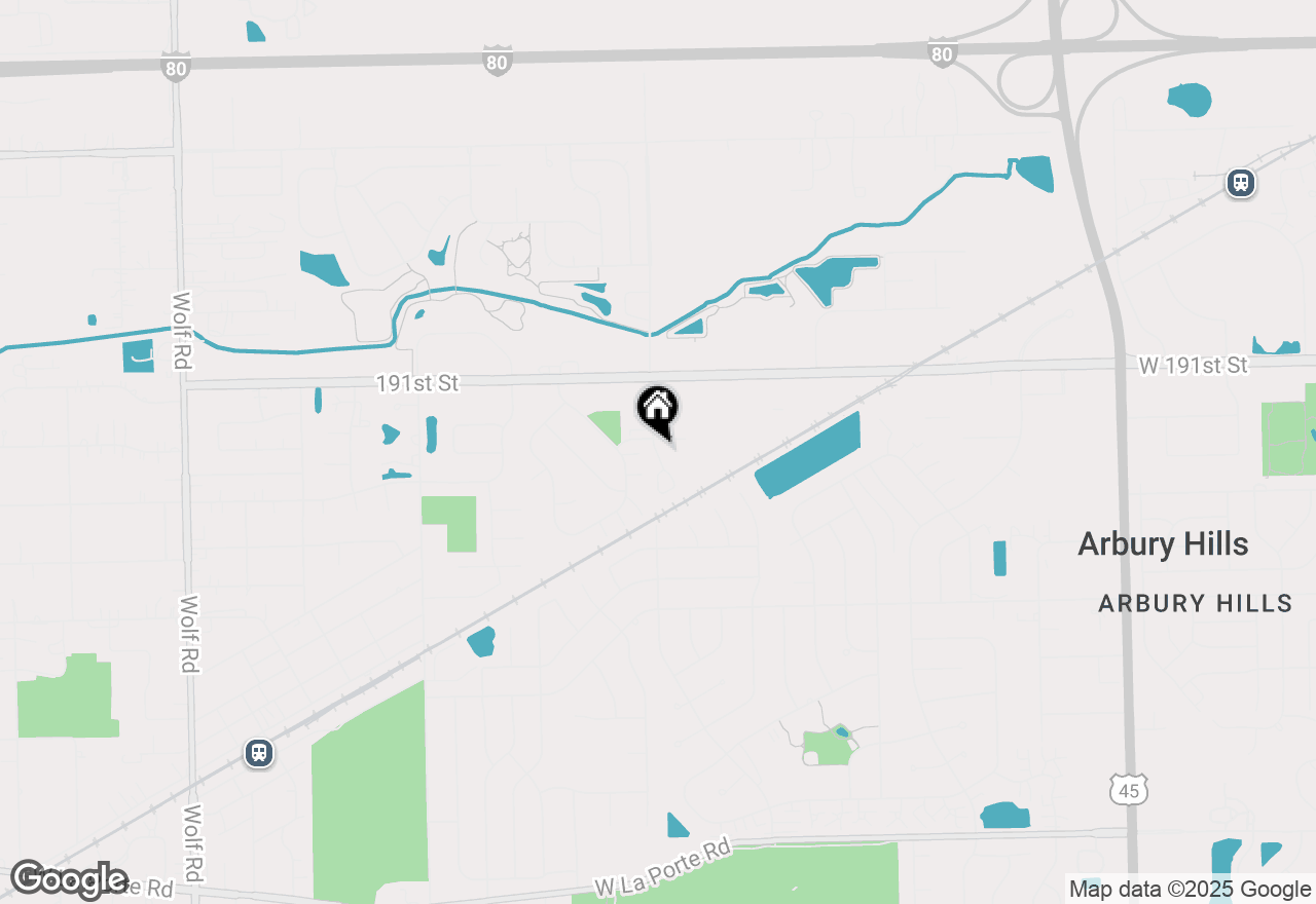 Map of 19207 104th Avenue #19207, Mokena, IL 60448