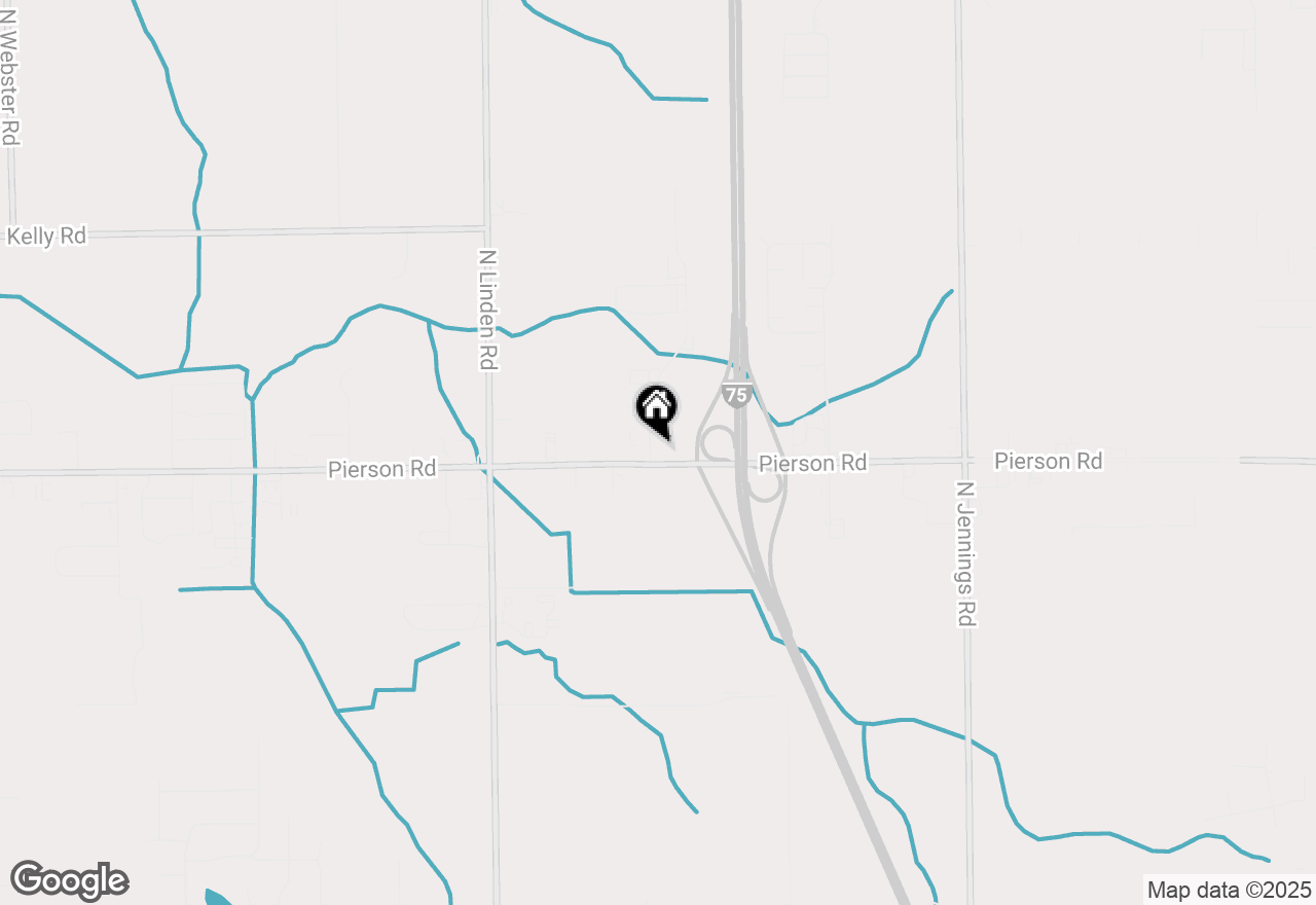 Map of 4346 W Pierson Road, Mt. Morris Twp, MI 48504