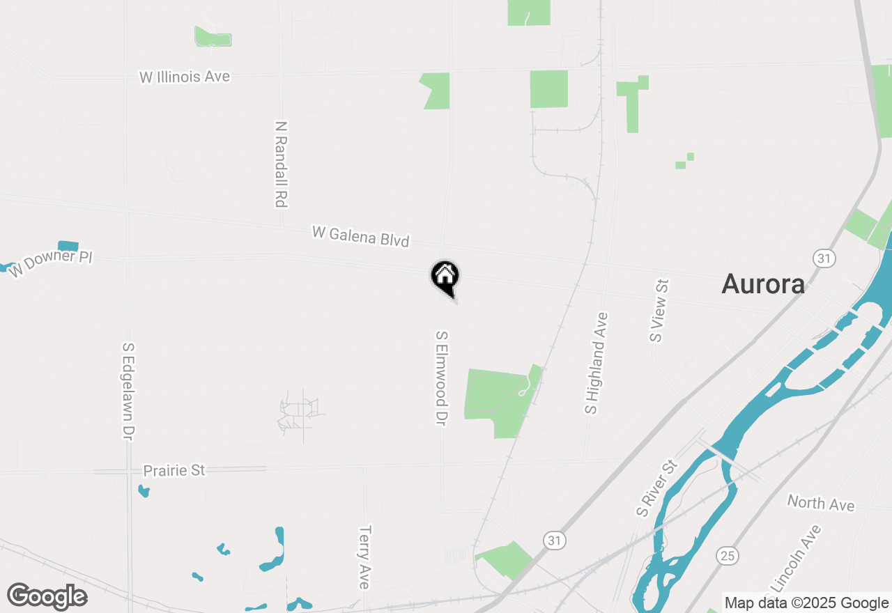 Map of 938 Garfield Avenue, Aurora, IL 60506