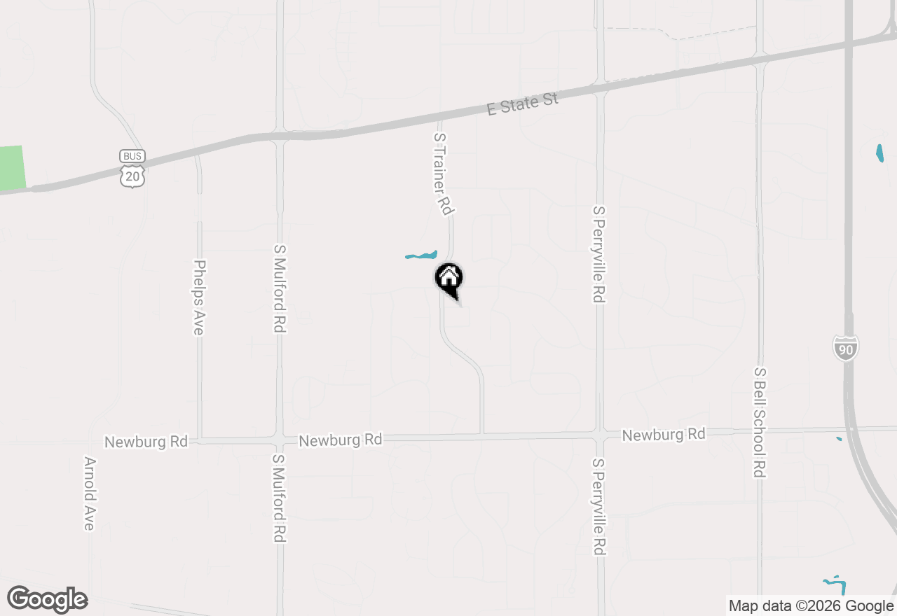 Map of 6521 Laurelwood Drive #6521, Rockford, IL 61108