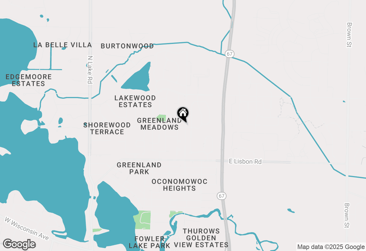 Map of 718 Marigold St, Oconomowoc, WI 53066