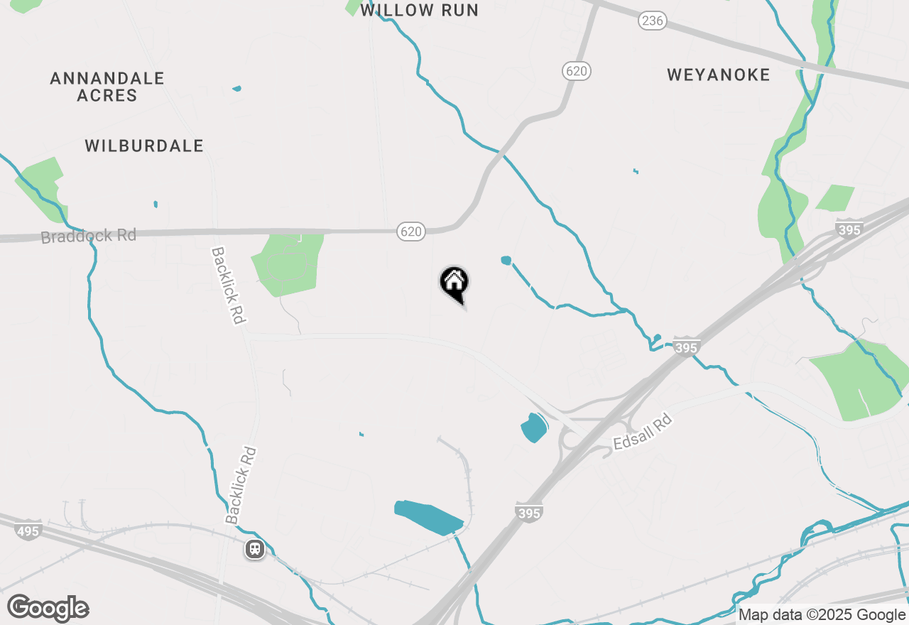 Map of 5248 Clifton Street, Alexandria, VA 22312