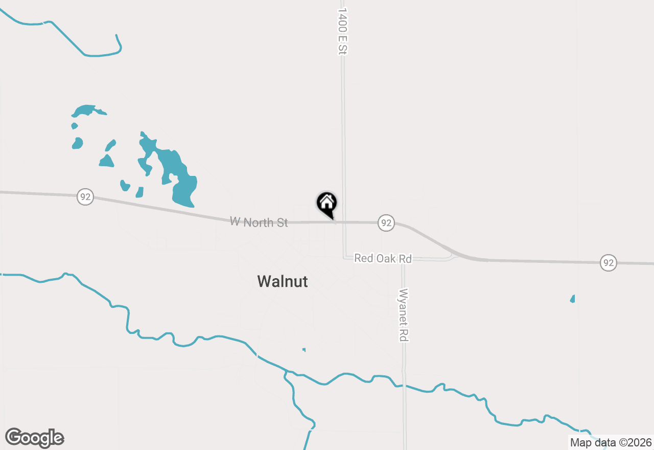 Map of 200 E North Street, Walnut, IL 61376