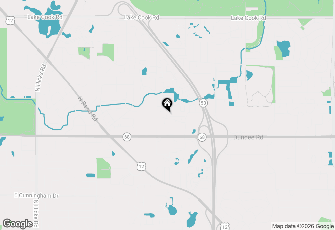 Map of 1228 Inverrary Lane #21D, Palatine, IL 60074