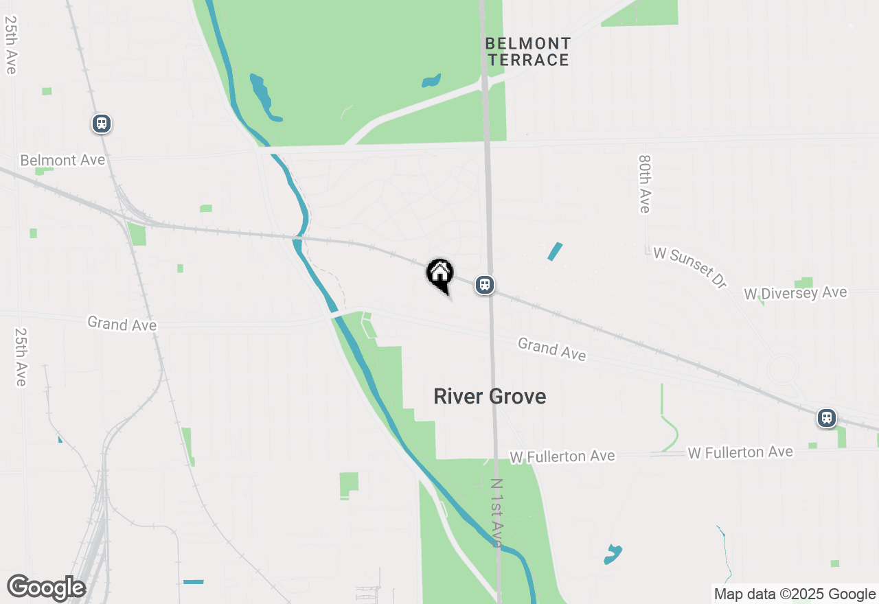 Map of 8522 Center Avenue, River Grove, IL 60171