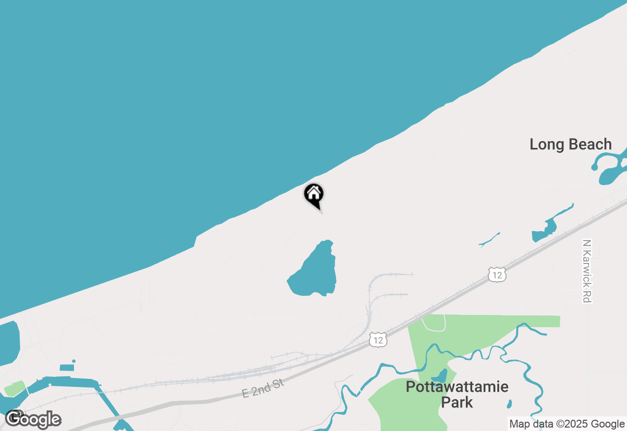 Map of 1705 Lakeshore Drive, Michigan City, IN 46360