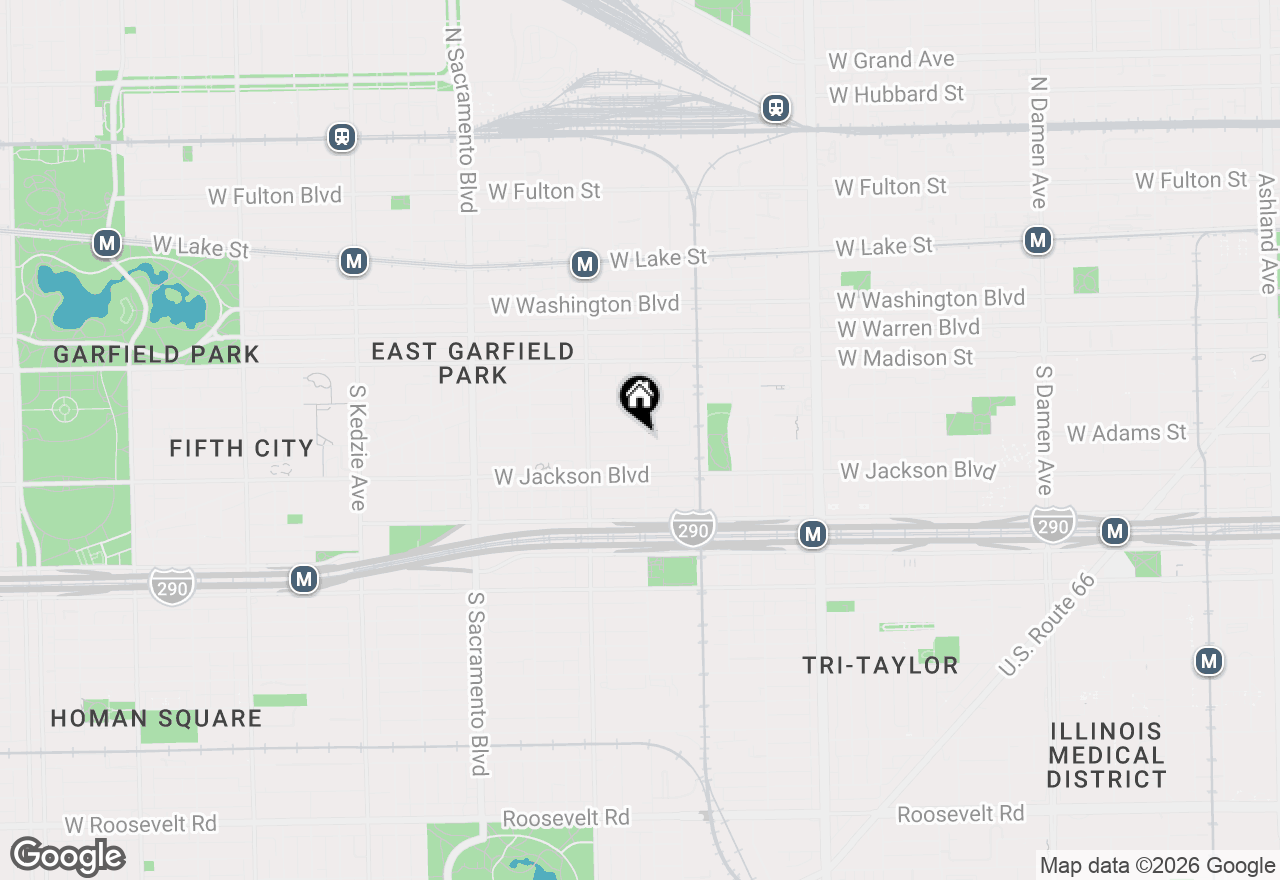 Map of 2702 W Adams Street, Chicago, IL 60612