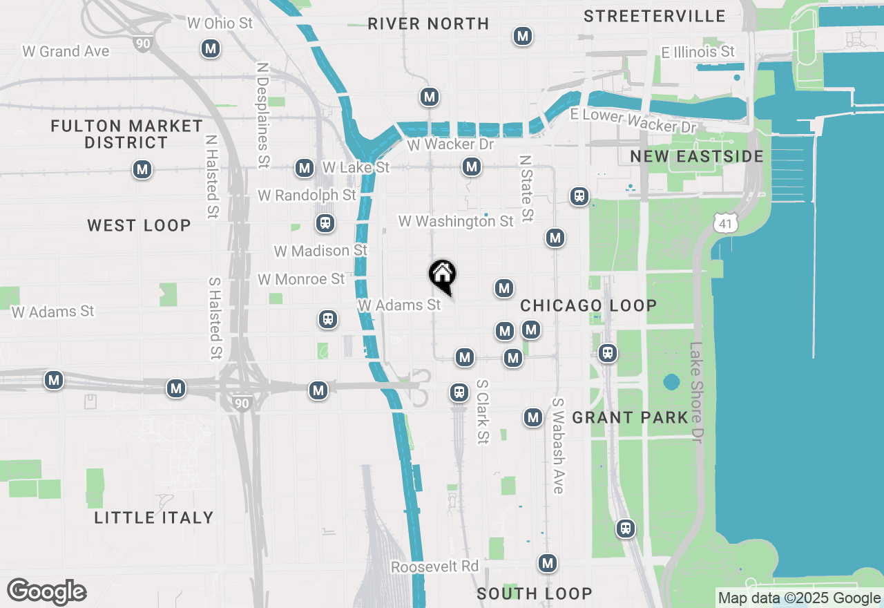 Map of 180 W Adams Street, Chicago, IL 60603