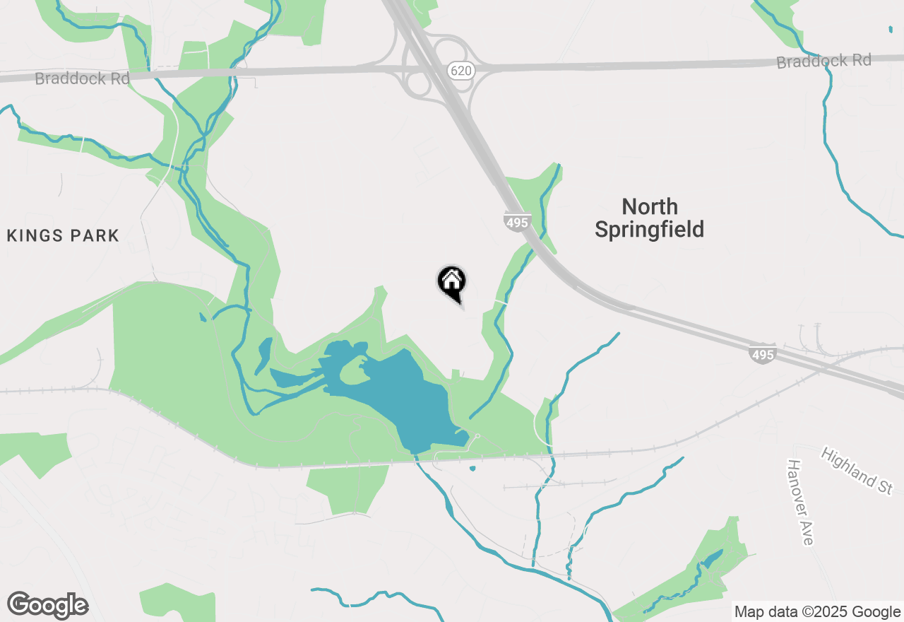 Map of 5603 Sedgwick Lane, Springfield, VA 22151