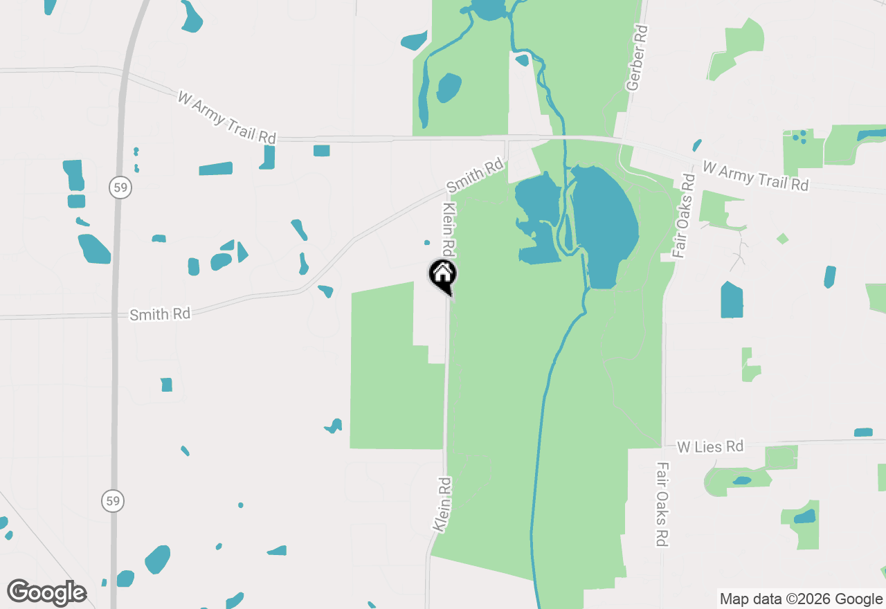 Map of 4N260 Klein Road, West Chicago, IL 60185