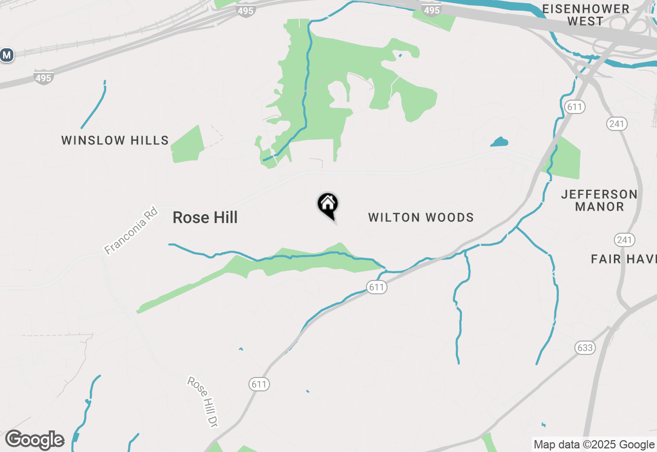 Map of 4103 Ivanhoe Lane, Alexandria, VA 22310