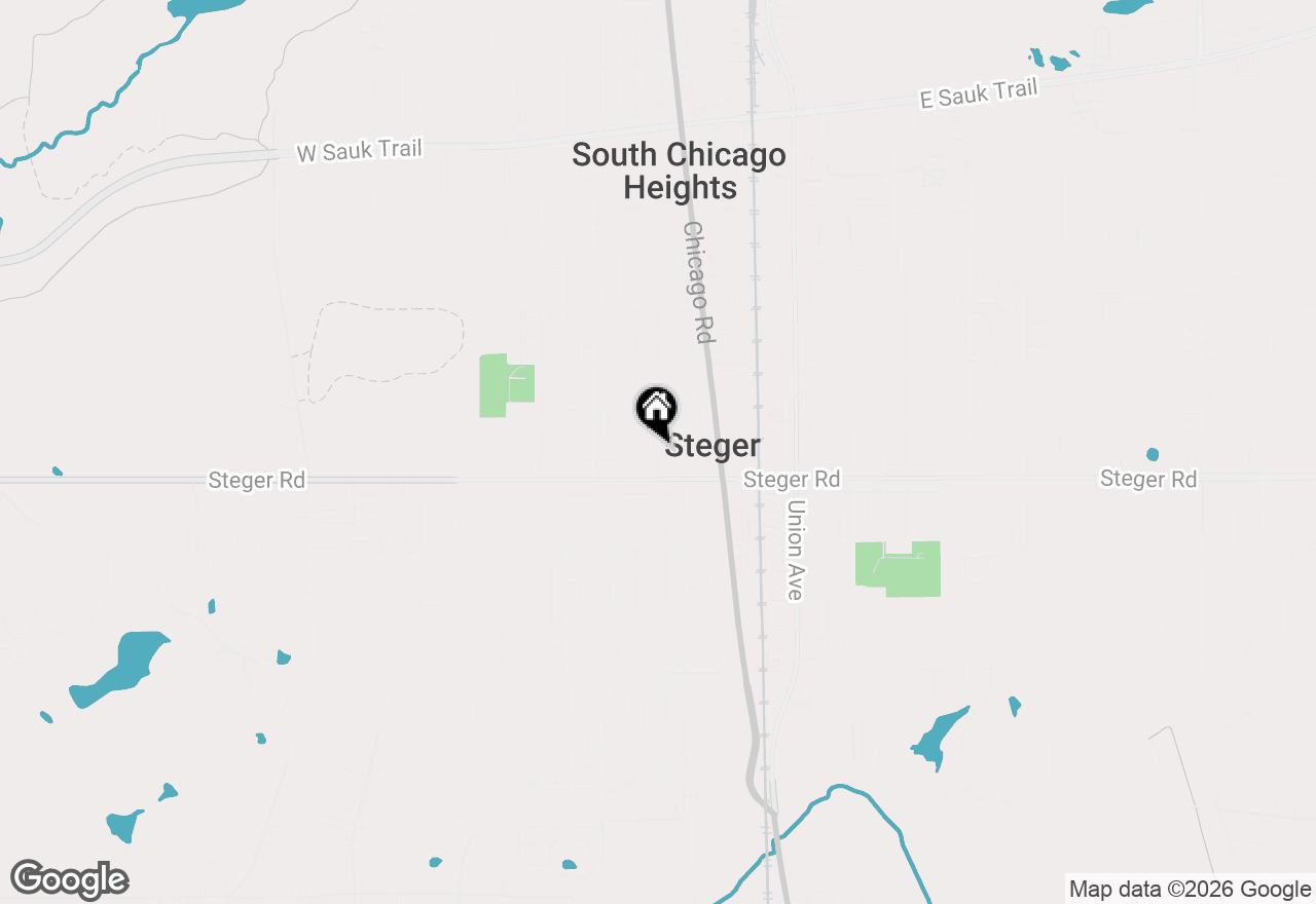 Map of 3325 Halsted Street, Steger, IL 60475