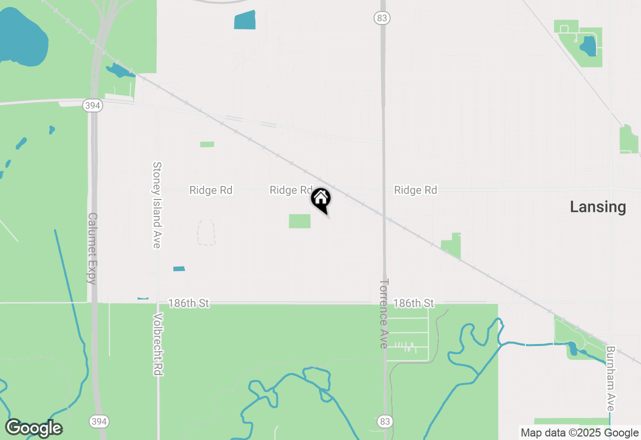 Map of 18309 Bock Road, Lansing, IL 60438