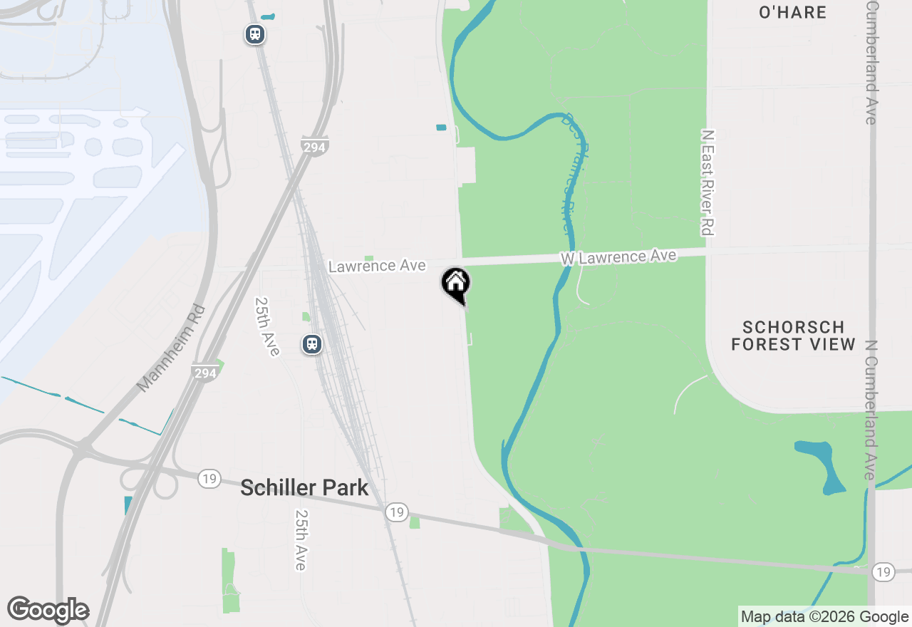 Map of 4646 River Road, Schiller Park, IL 60176