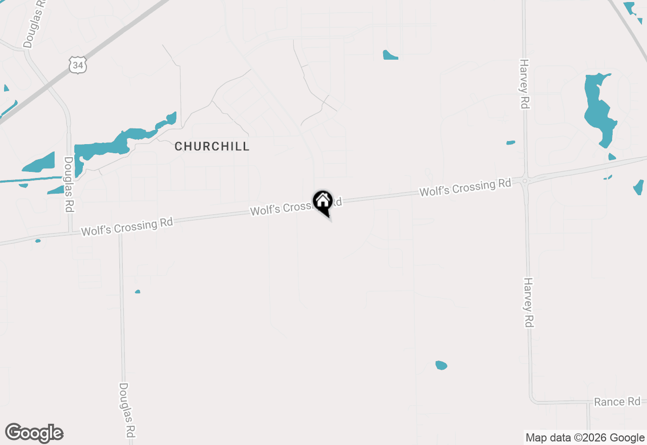 Map of 1486 Vintage Drive, Oswego, IL 60543