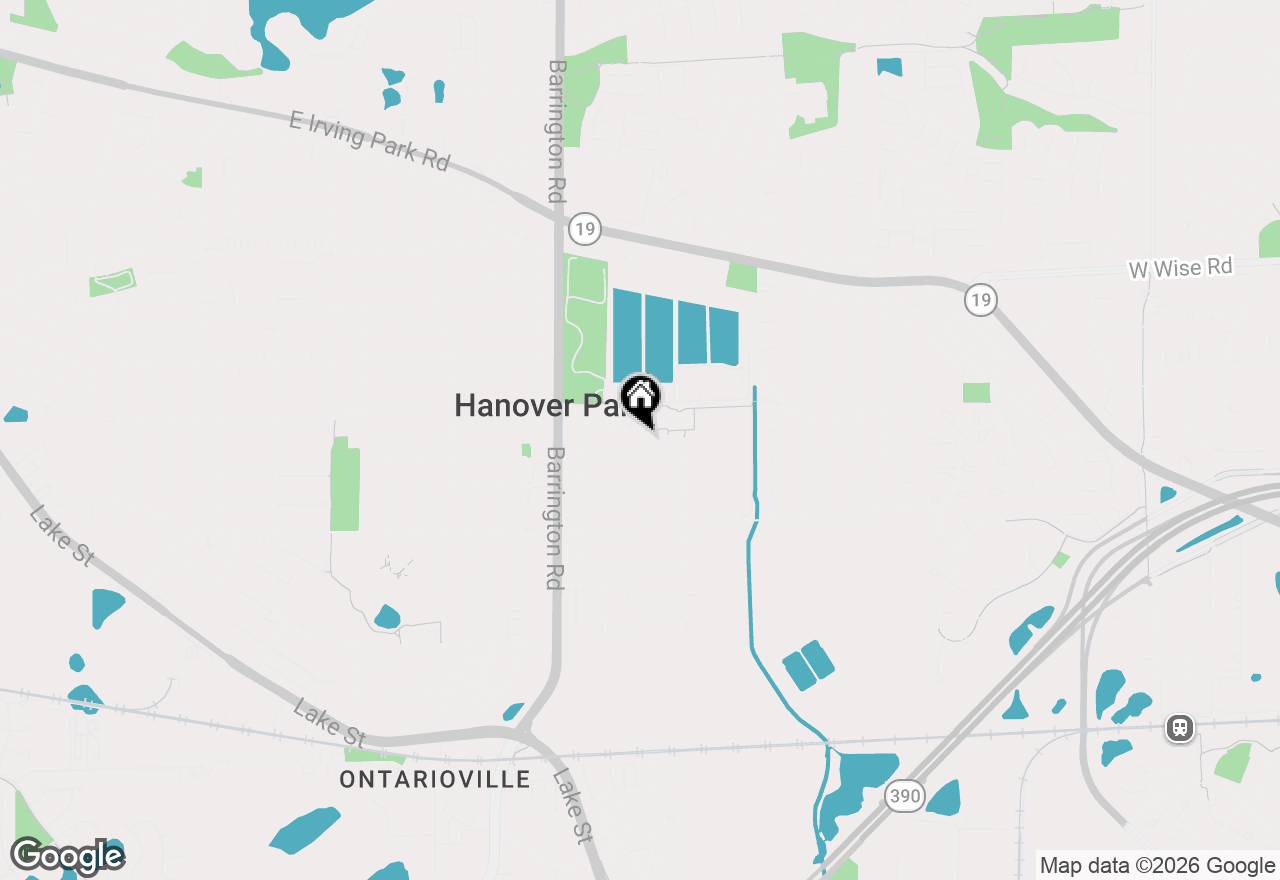 Map of 1460 Cypress Avenue, Hanover Park, IL 60133