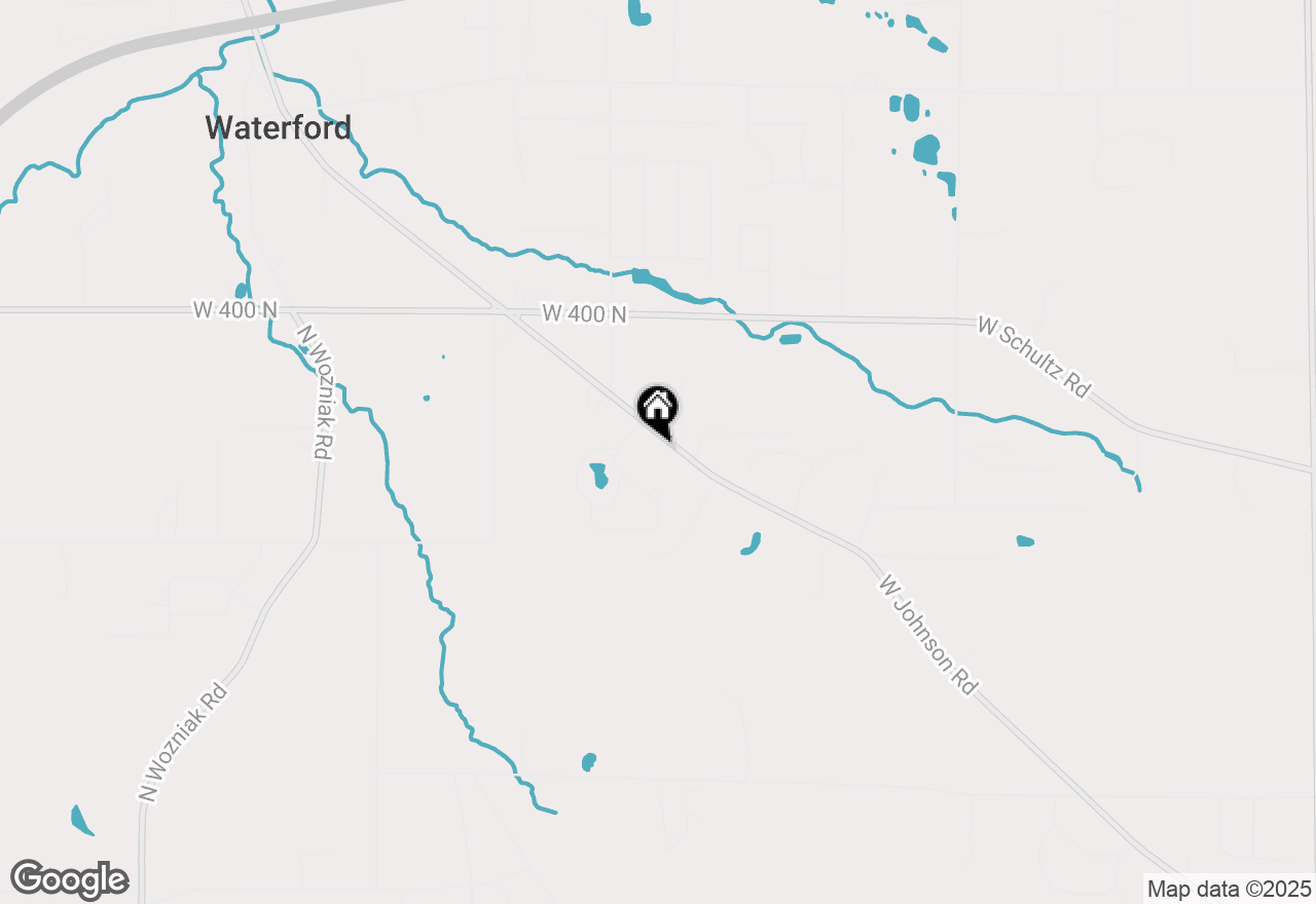 Map of 6662 West Johnson Road, La Porte, IN 46350