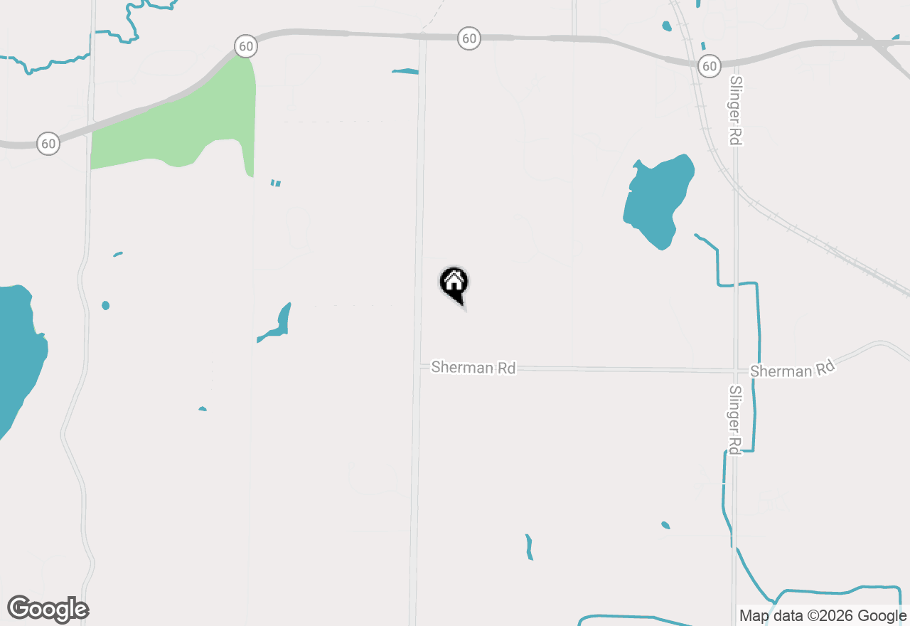 Map of 3380 County Road Cc, Slinger, WI 53086