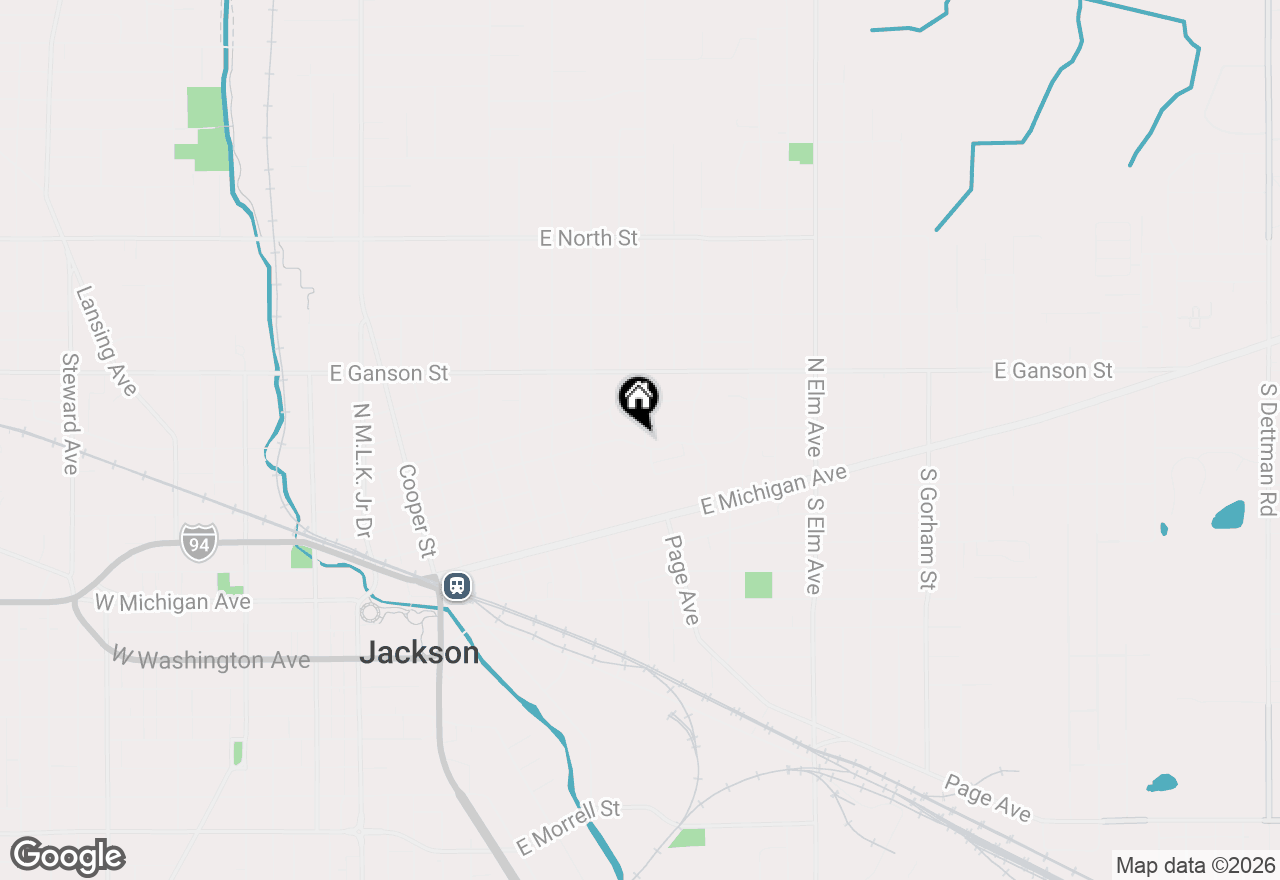 Map of 302 Ellery Avenue, Jackson, MI 49201