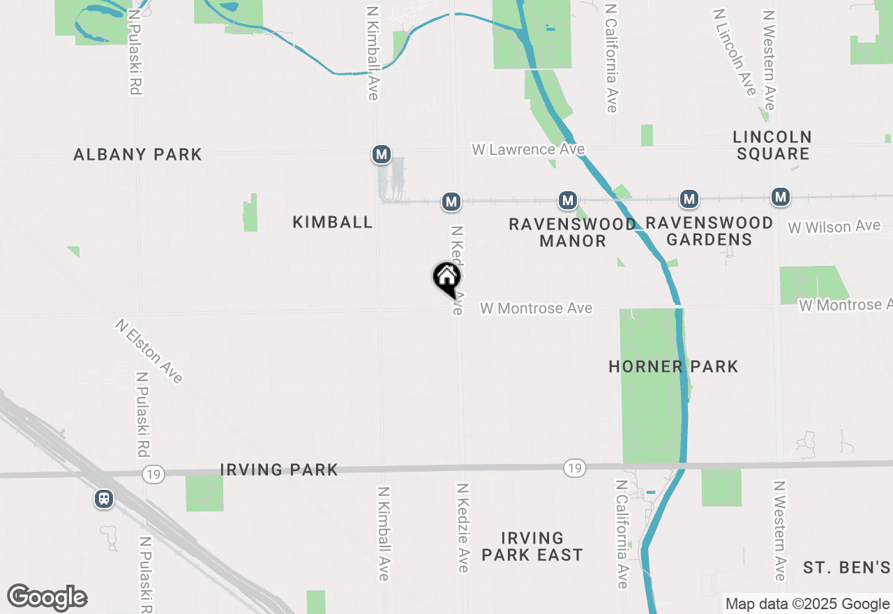 Map of 3210 W Montrose Avenue, Chicago, IL 60618