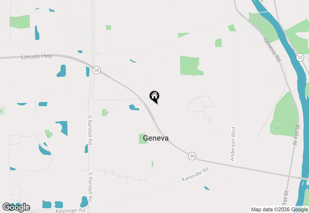 Map of 559 Bradbury Lane, Geneva, IL 60134